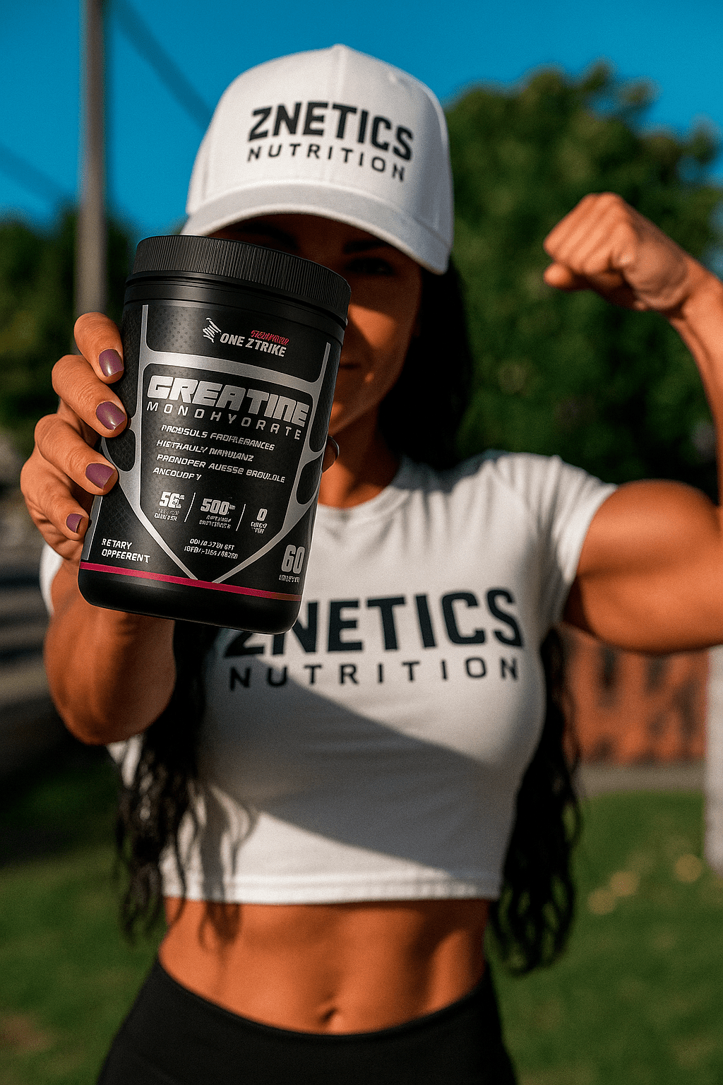 Creatine Monohydrate Ultramicronized: Strength, Brain & Longevity Support - Znetics