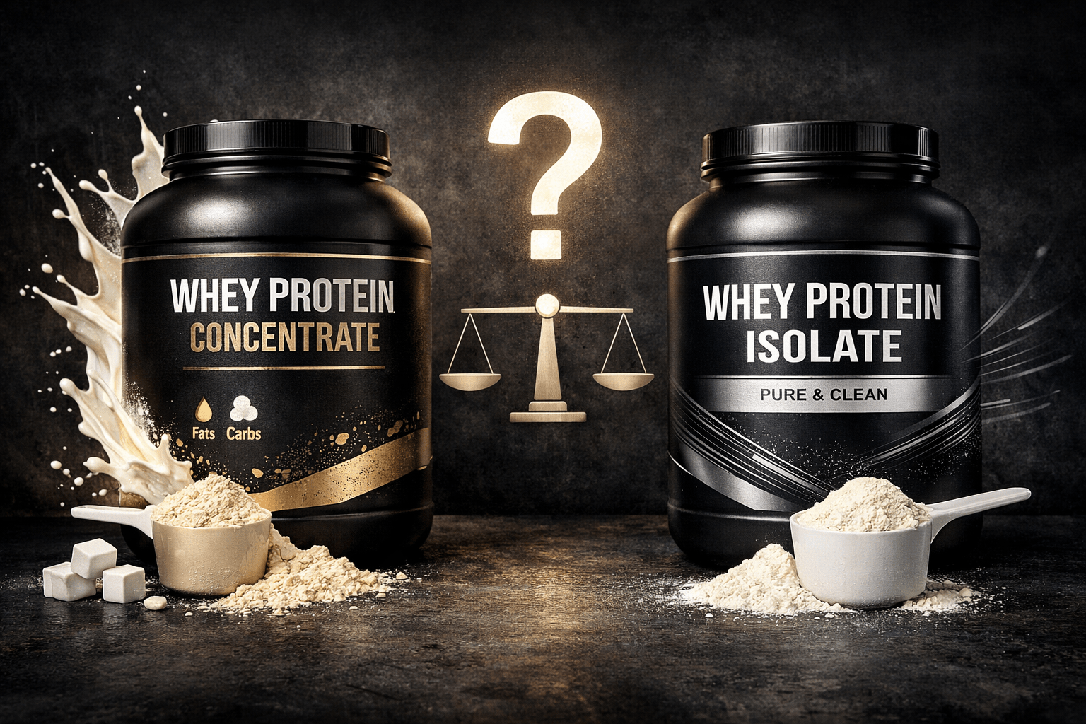 Whey Protein: Concentrate vs. Isolate – A Complete Guide - Znetics