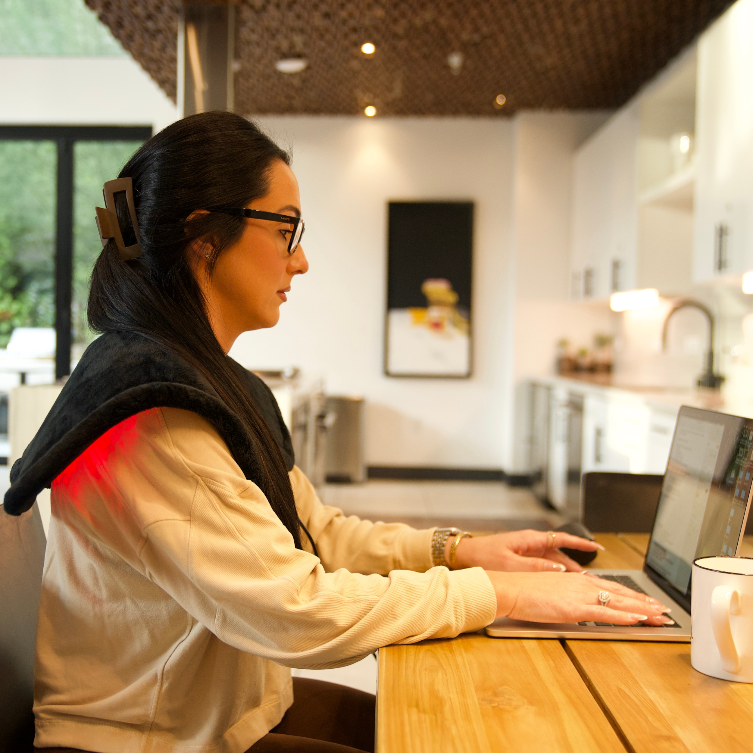 Perfect Pad - LED Red Light & Infrared Therapy Shoulder Wrap