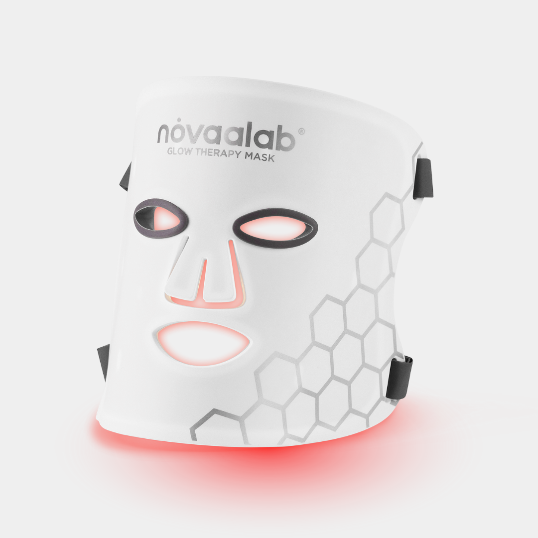 Novaa Glow Therapy Mask | 6-Mode LED Red Light Therapy for Face | ZNETICS