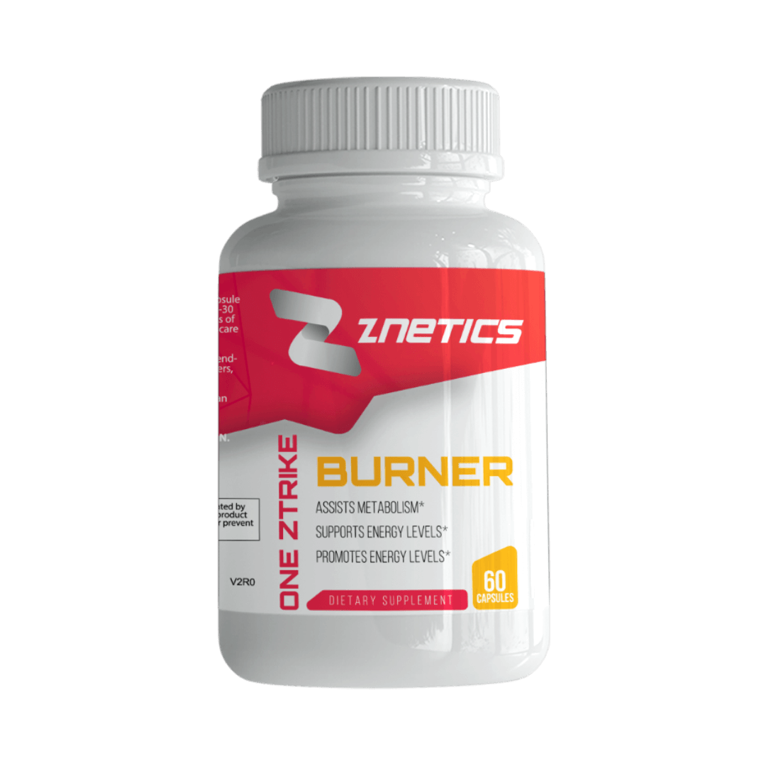 Burner | Thermogenic Fat Burner with Green Tea & Caffeine | ONE ZTRIKE by ZNETICS - Znetics - ONE ZTRIKE - Garcinia Cambogia