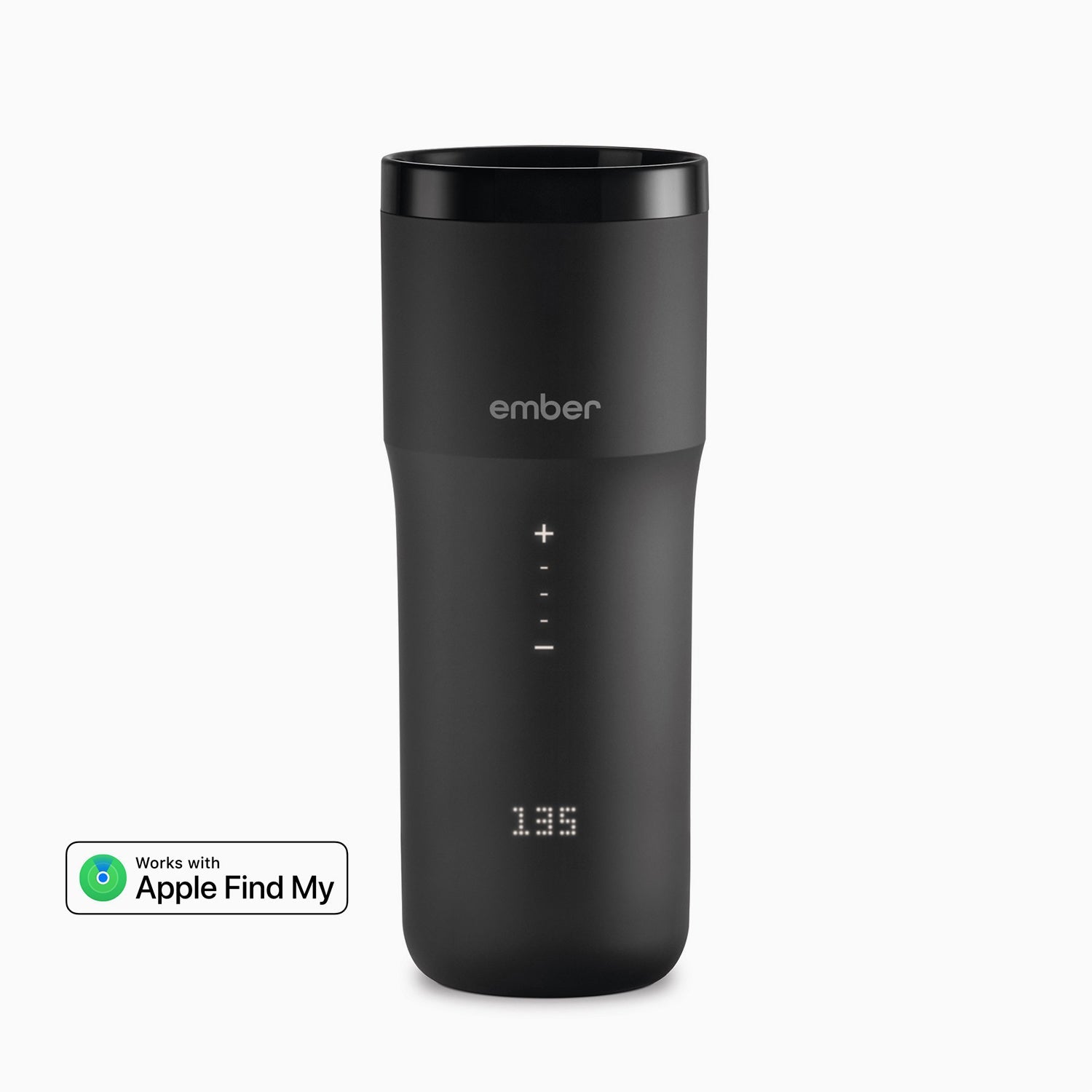Ember® Travel Mug 2 | Smart Heated Coffee Mug 12 oz with Apple Find My | ZNETICS - Znetics - 12oz Smart Mugapp controlledApp Controlled Travel Mug