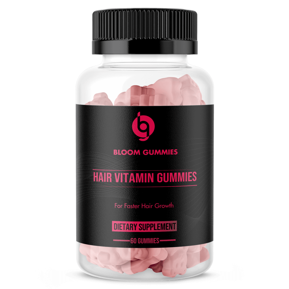 Hair Vitamin Gummies – Biotin, Zinc & Essential Vitamins | BLOOM by ZNETICS - Znetics - Beauty from Within - Biotin - Biotin Gummies