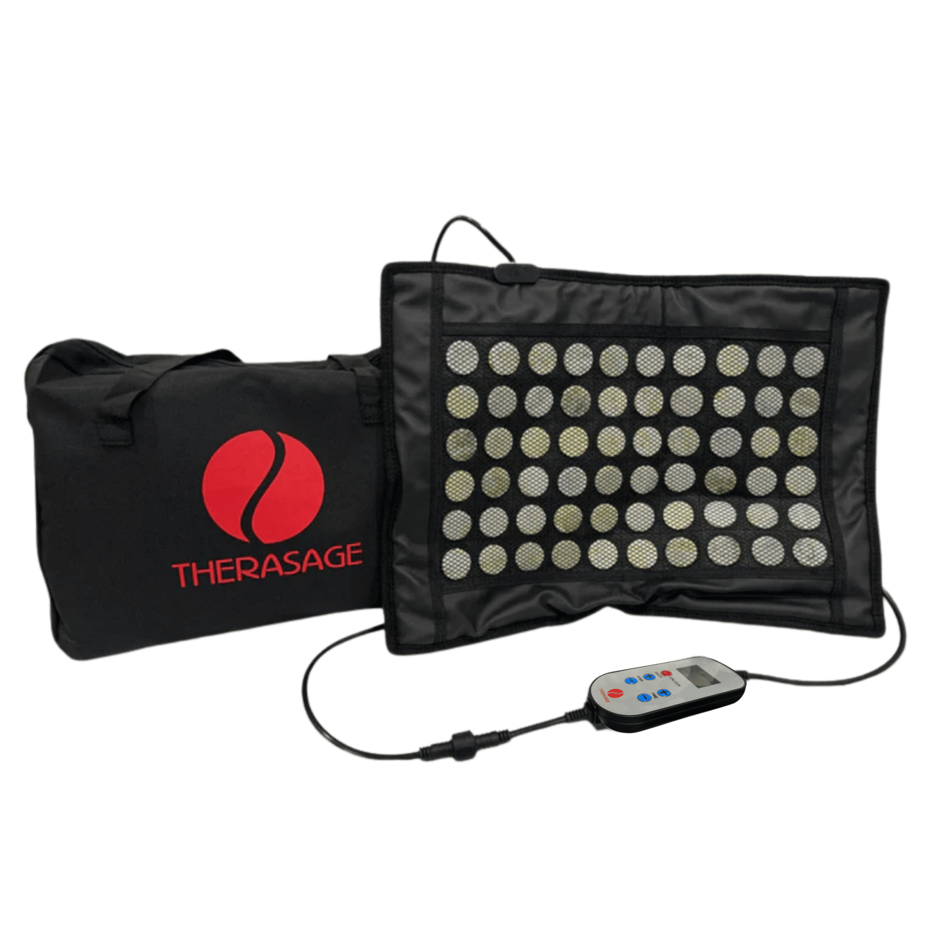 Healing Pad Small | Full Spectrum Infrared & Jade Stone Therapy | Therasage by ZNETICS - Znetics - Bamboo Heating Pad Deep Heat Therapy Pad - EMF Safe Heating Pad