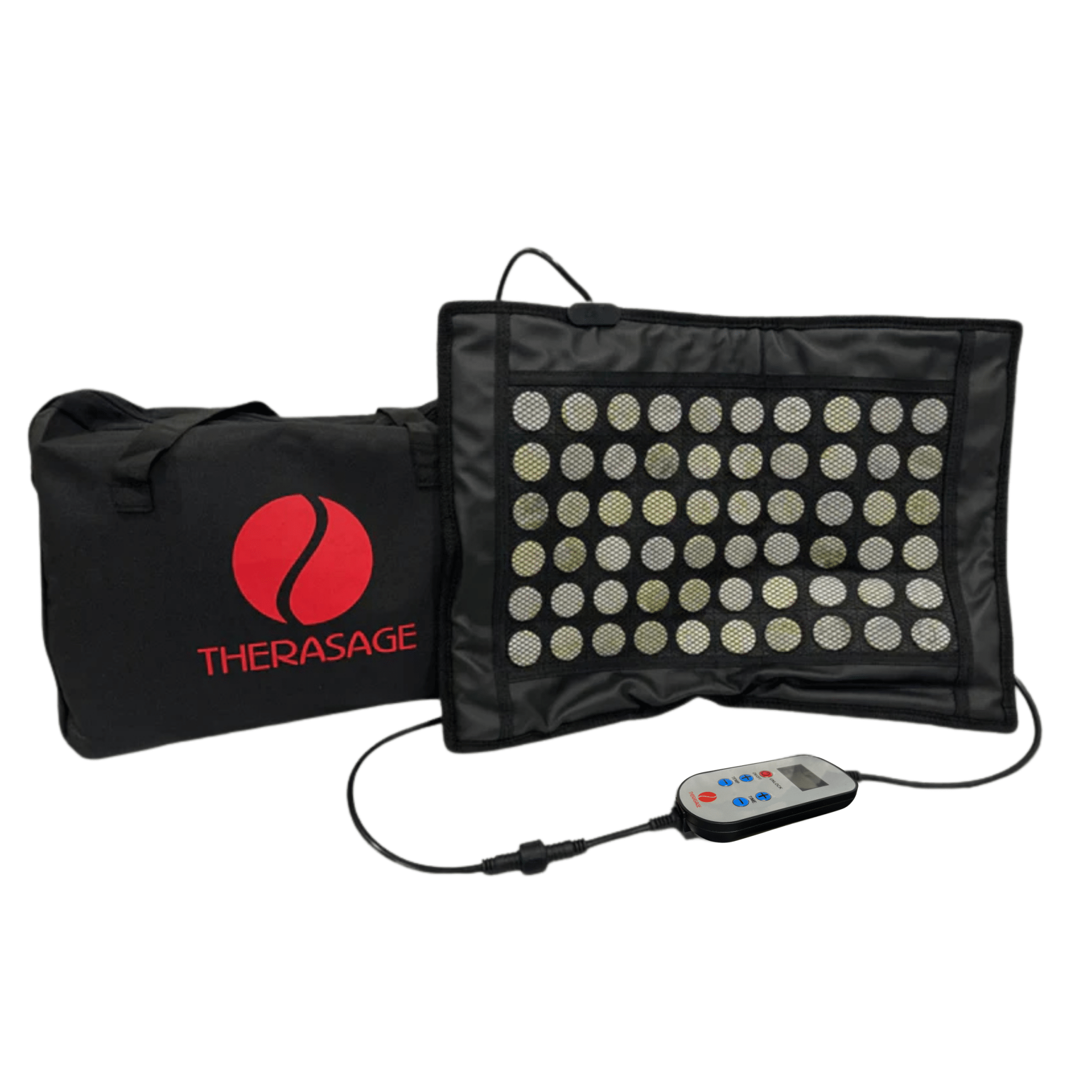 Healing Pad Small | Full Spectrum Infrared & Jade Stone Therapy | Therasage by ZNETICS - Znetics - Bamboo Heating Pad Deep Heat Therapy Pad - EMF Safe Heating Pad
