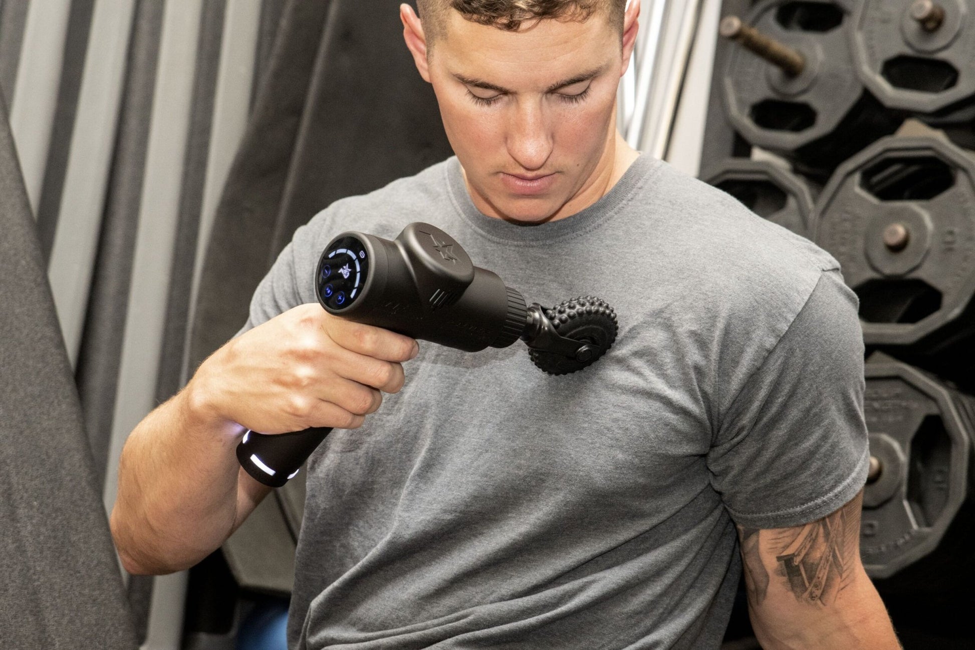 MVP+ Professional Percussion Massage Gun | Deep Tissue Recovery | ZNETICS - Znetics - Advanced Recovery Equipment - CrossFit Recovery Tool