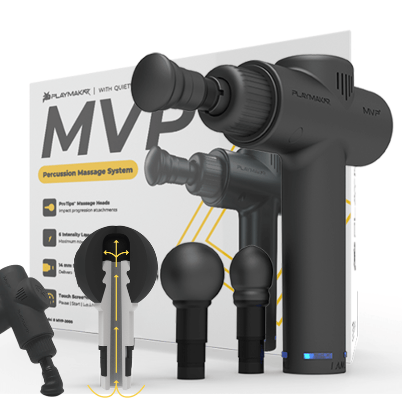 MVP+ Professional Percussion Massage Gun | Deep Tissue Recovery | ZNETICS - Znetics - Advanced Recovery Equipment - CrossFit Recovery Tool