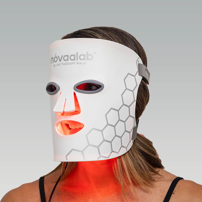 Novaa Glow Therapy Mask | 6 - Mode LED Red Light Therapy for Face | ZNETICS - Znetics