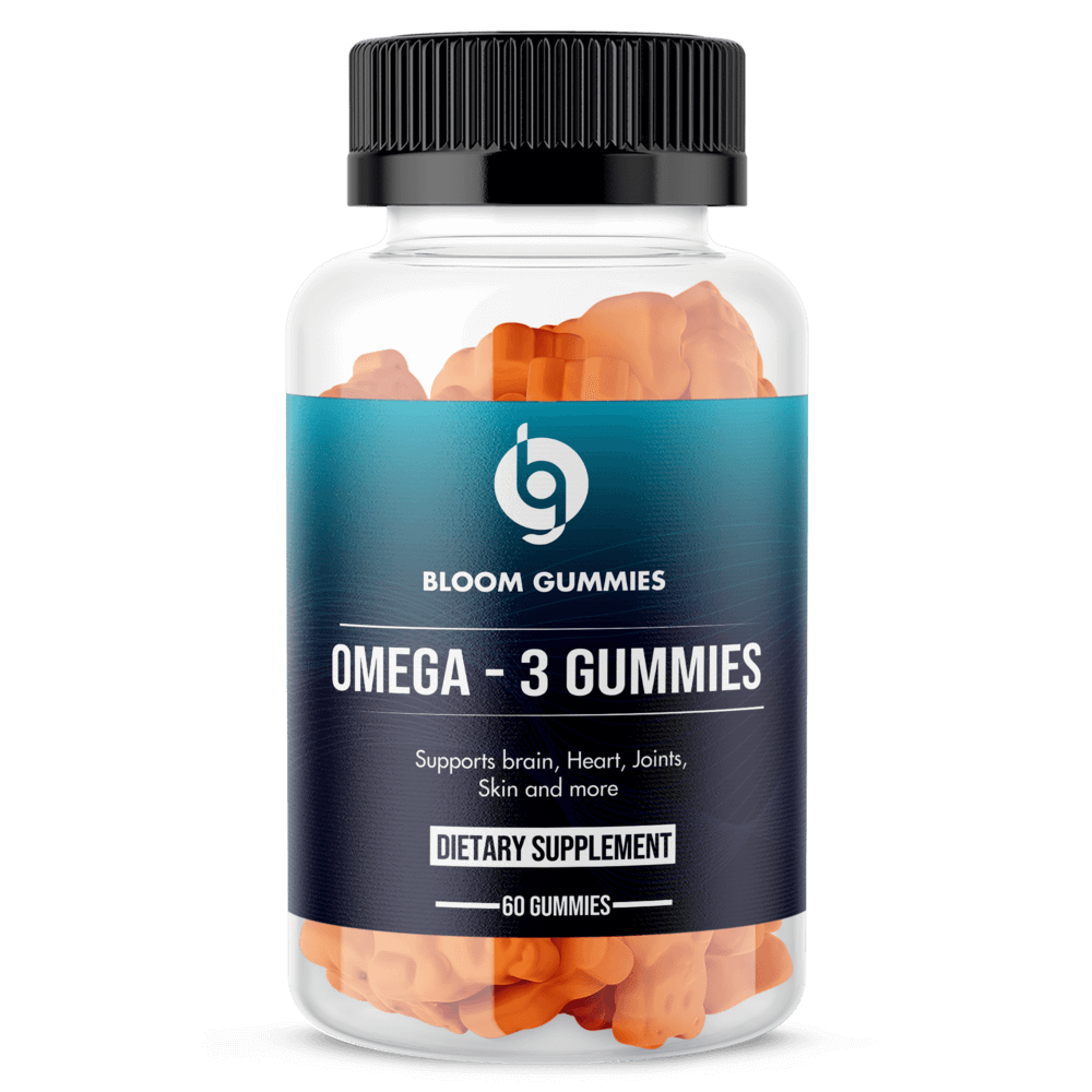 Omega-3 Gummies – Fish Oil EPA & DHA | Heart, Brain & Joint Support | BLOOM by ZNETICS - Znetics - BLOOM GUMMIES - Brain Health- Daily Wellness