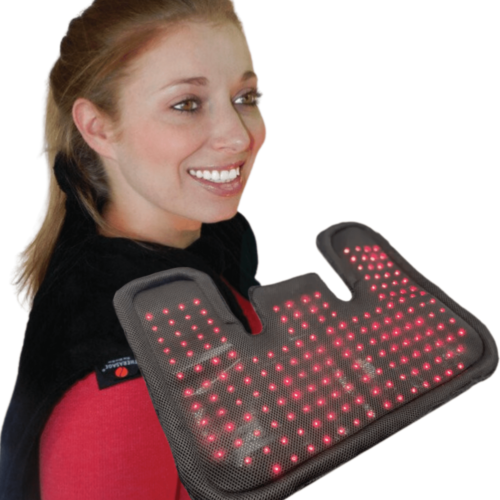 Perfect Pad | Red Light & Near-Infrared Therapy Shoulder Wrap | Therasage by ZNETICS - Znetics Collagen Red Light Therapy - EMF Safe Red Light Pad