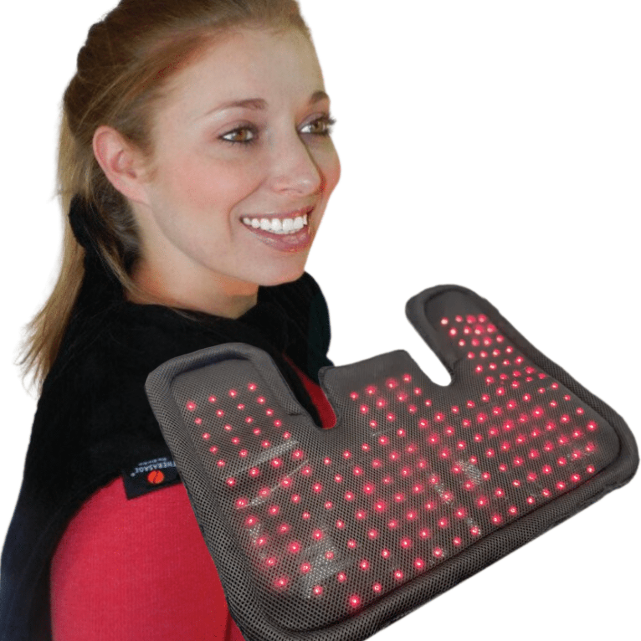 Perfect Pad | Red Light & Near-Infrared Therapy Shoulder Wrap | Therasage by ZNETICS - Znetics Collagen Red Light Therapy - EMF Safe Red Light Pad