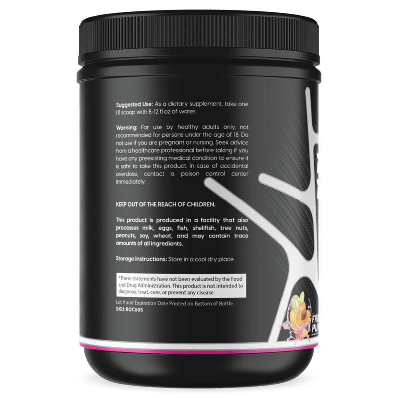 Pre-Workout Fruit Punch | Creatine, Nitric Oxide & Amino Acids | ONE ZTRIKE by ZNETICS - Znetics - Best Pre-Workout for Men