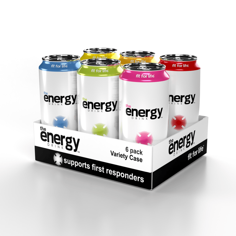 the Energy Drink™ Variety 6-Pack | Sample Our Best Flavors | ZNETICS - Znetics 6-pack - Best Energy Drink Flavors - Clean Energy Drink