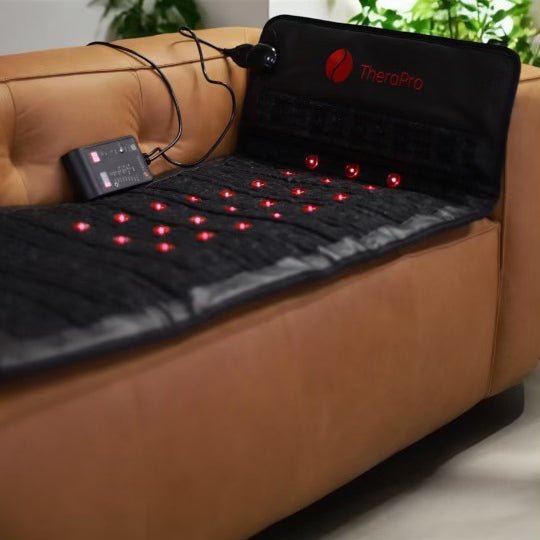 TheraPro PEMF Therapy Pad Large Size | Full Body Infrared, Red Light & TENS | ZNETICS - Znetics EMF Free Therapy Mat - At Home PEMF Mat -- Full Body Infrared Mat
